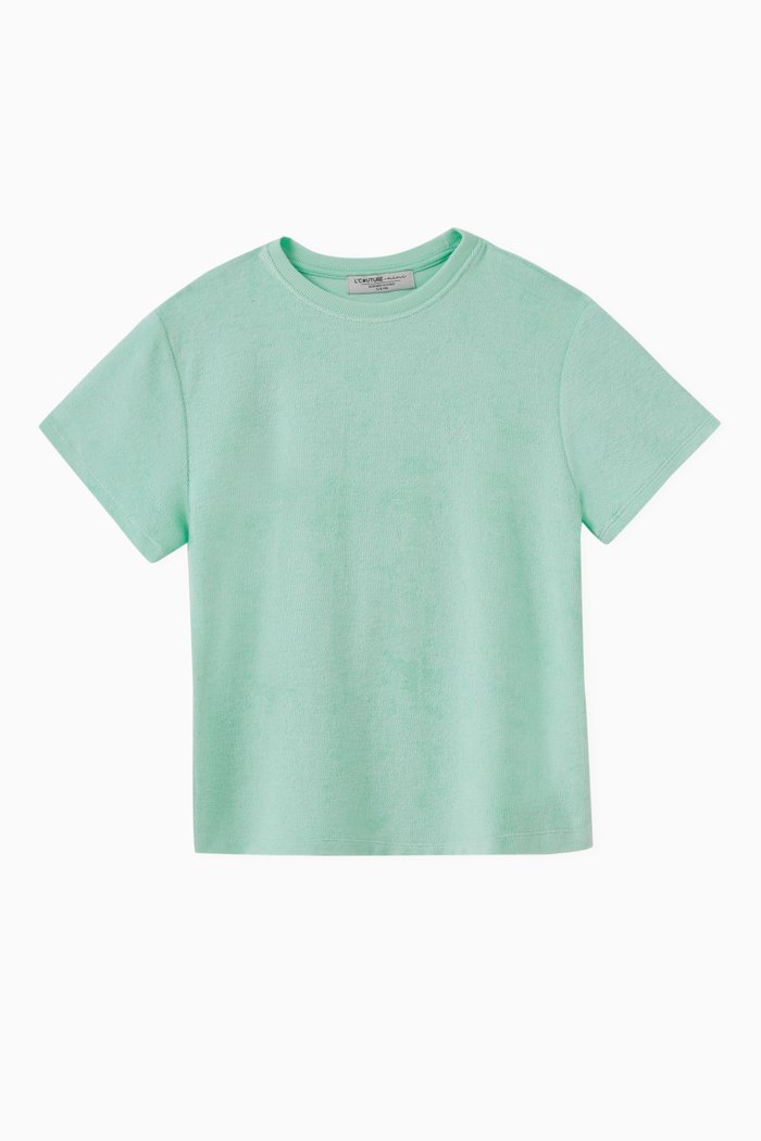 

SoCal Sorbet T-shirt in Soft Terry, Green