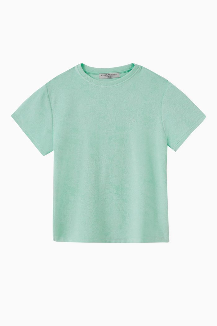 

SoCal Sorbet T-shirt in Soft Terry, Green