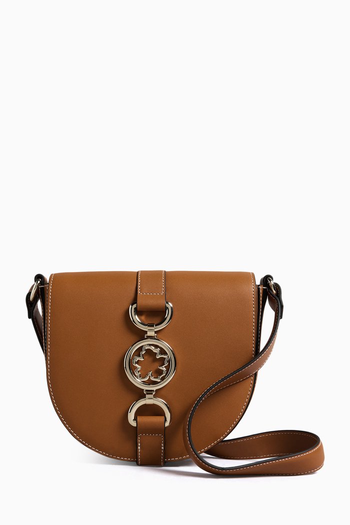 

Kensie Magnolia Crossbody Bag in Leather, Brown