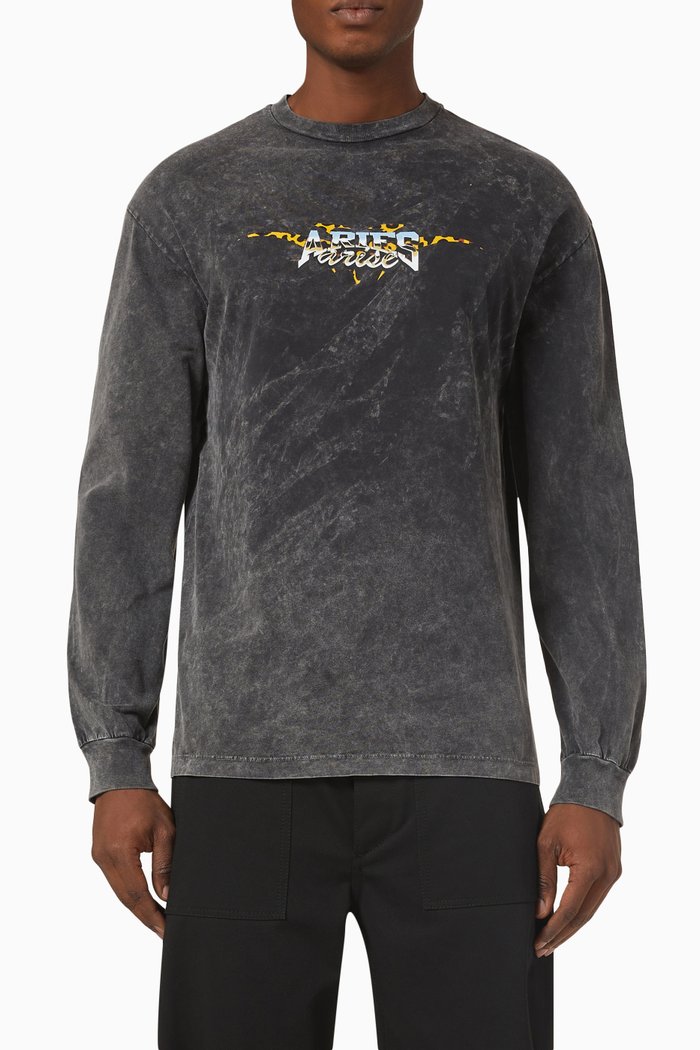 

Chrome Desert T-shirt in Cotton-jersey, Grey