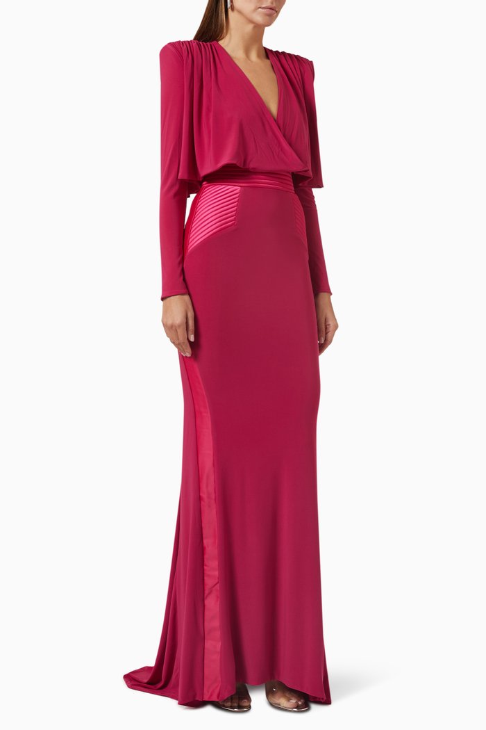 

The Will Gown in Jersey, Pink