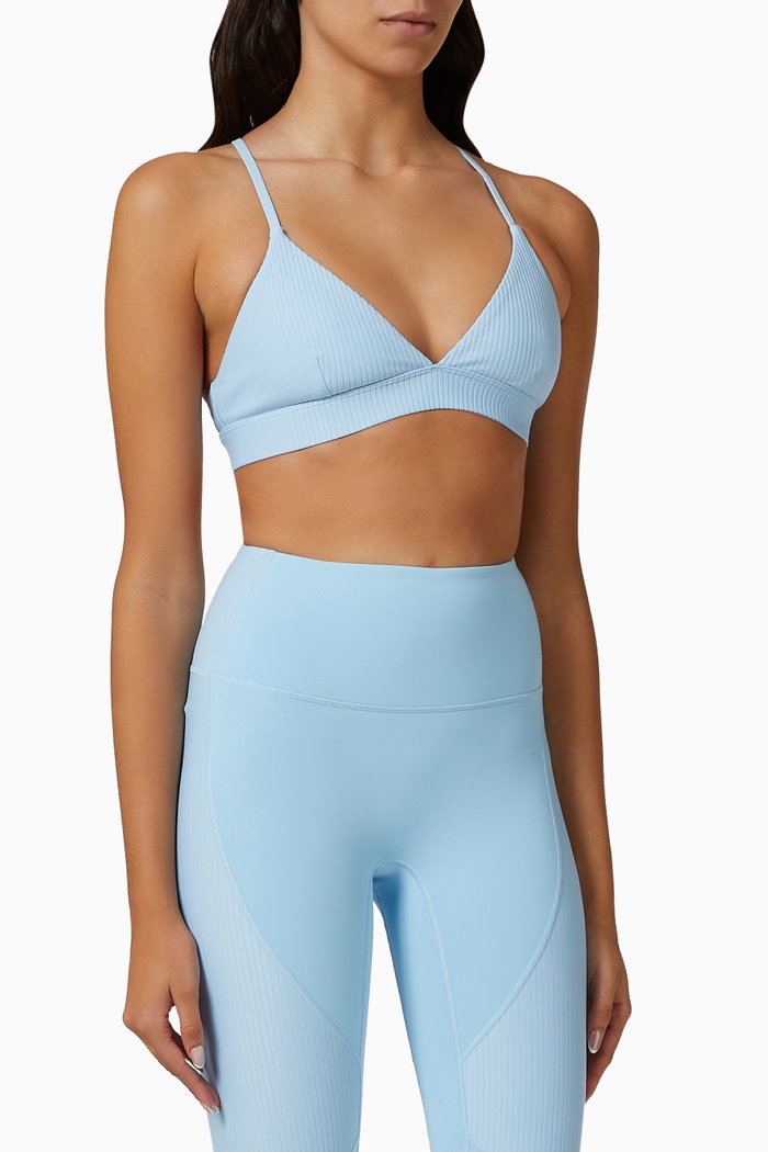 

Free Play Sports Bra in Nylon, Blue