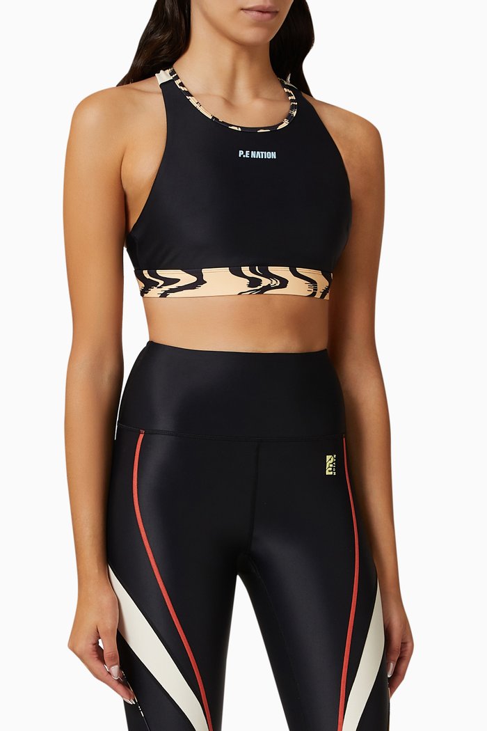 

New Wave Sports Bra, Black