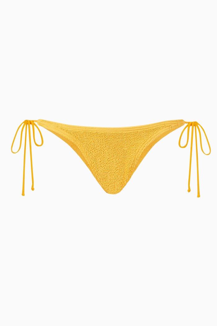 

Serenity Eco Bikini Bottoms in Regenerated Nylon, Yellow