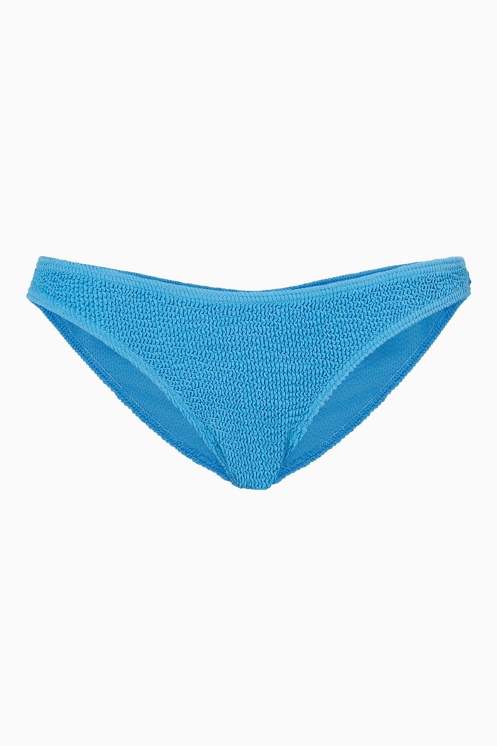 

Sign Eco Bikini Bottoms in Regenerated Nylon, Blue
