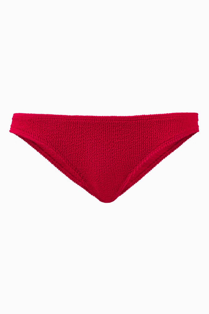 

Sign Eco Bikini Bottoms in Regenerated Nylon, Red