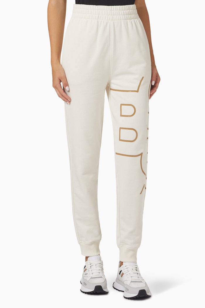 

x Russell Athletic Jogger Pants in Jersey, White