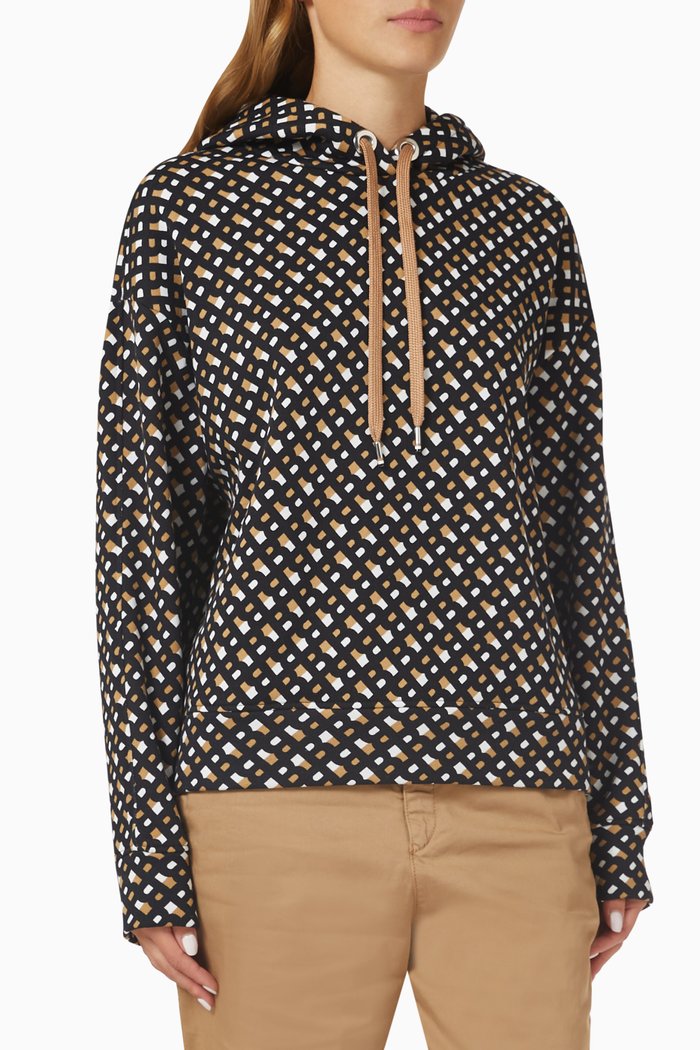 

Ecaisy Hoodie in Cotton, Black