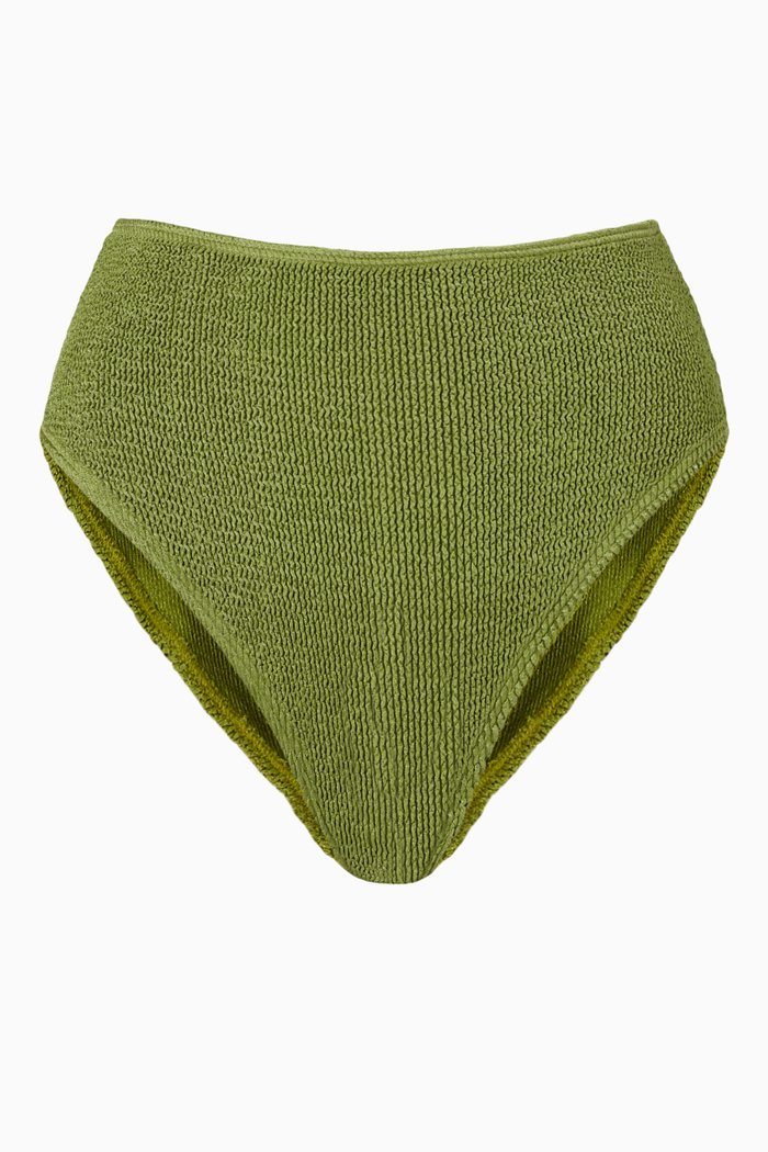 

Palmer High-waist Bikini Bottoms, Green