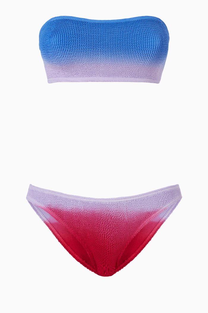 

Sierra Sign Eco Bikini Set in Regenerated Nylon, Multicolour