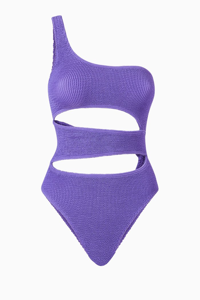 

Rico One-piece Swimsuit in Eco Nylon, Purple