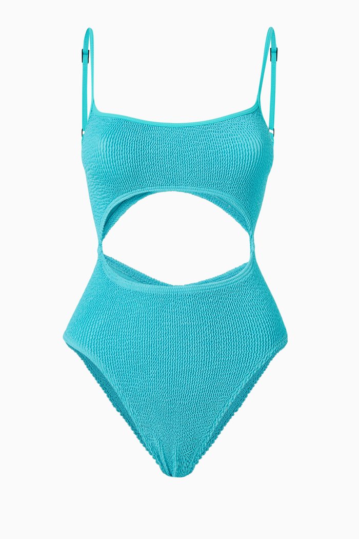 

Mishy One-piece Eco Swimsuit in Regenerated Nylon, Blue