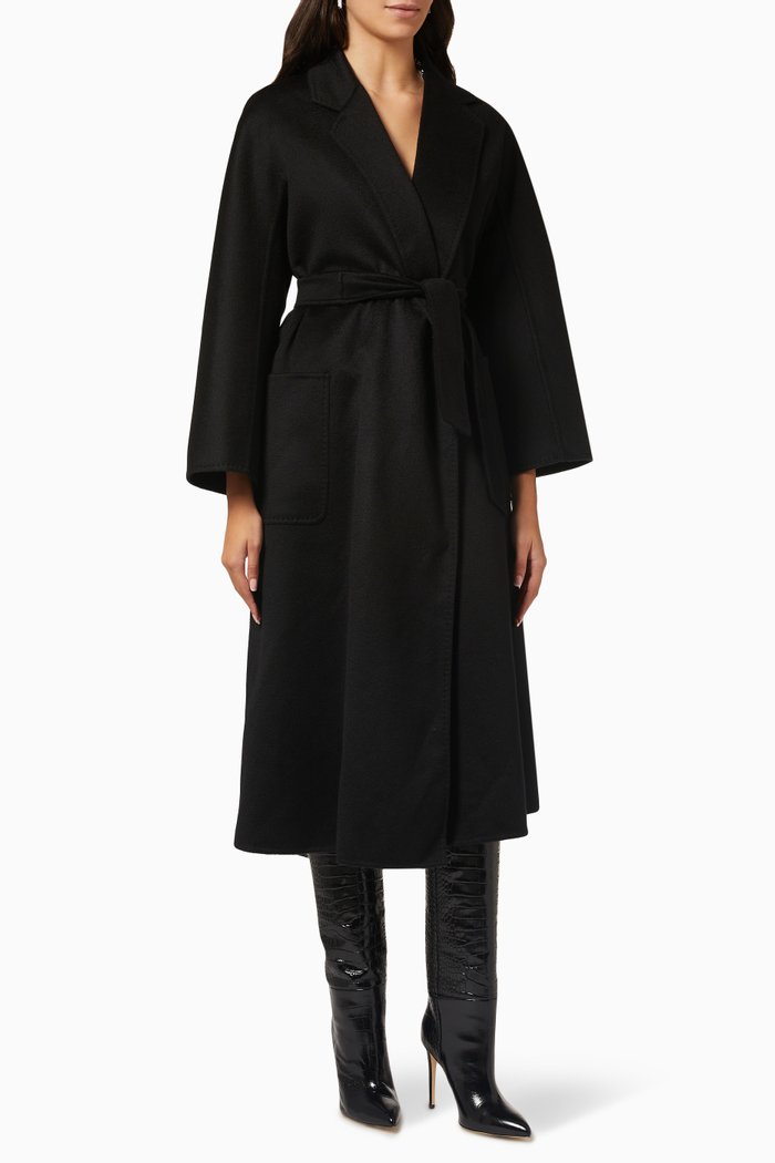 

Ludmilla Coat in Cashmere, Black