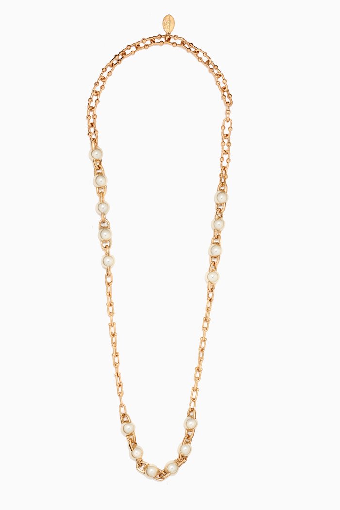 

Mayaca Necklace in Metal, Gold