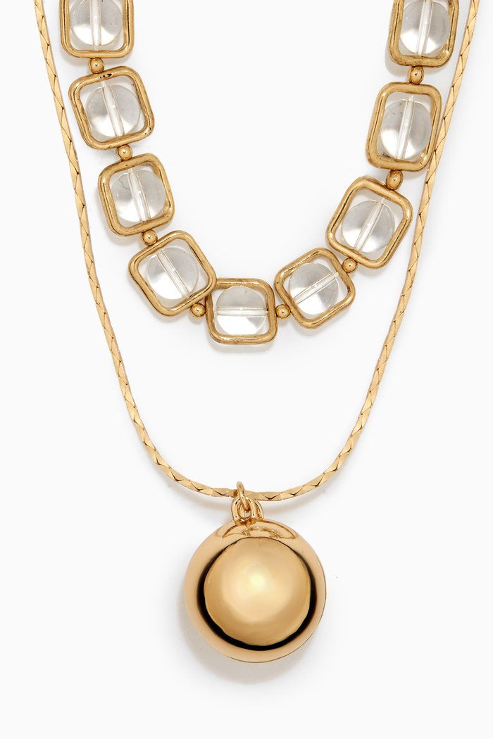 

Ubino Necklace in Metal, Gold