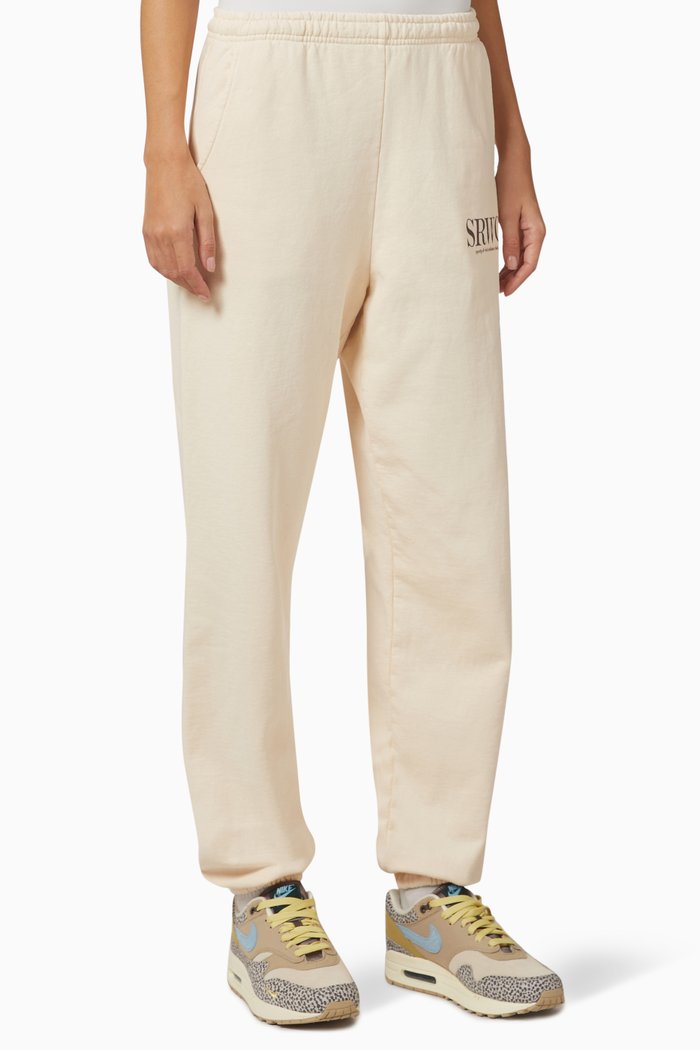 

Upper East Side Sweatpants in Cotton, Neutral