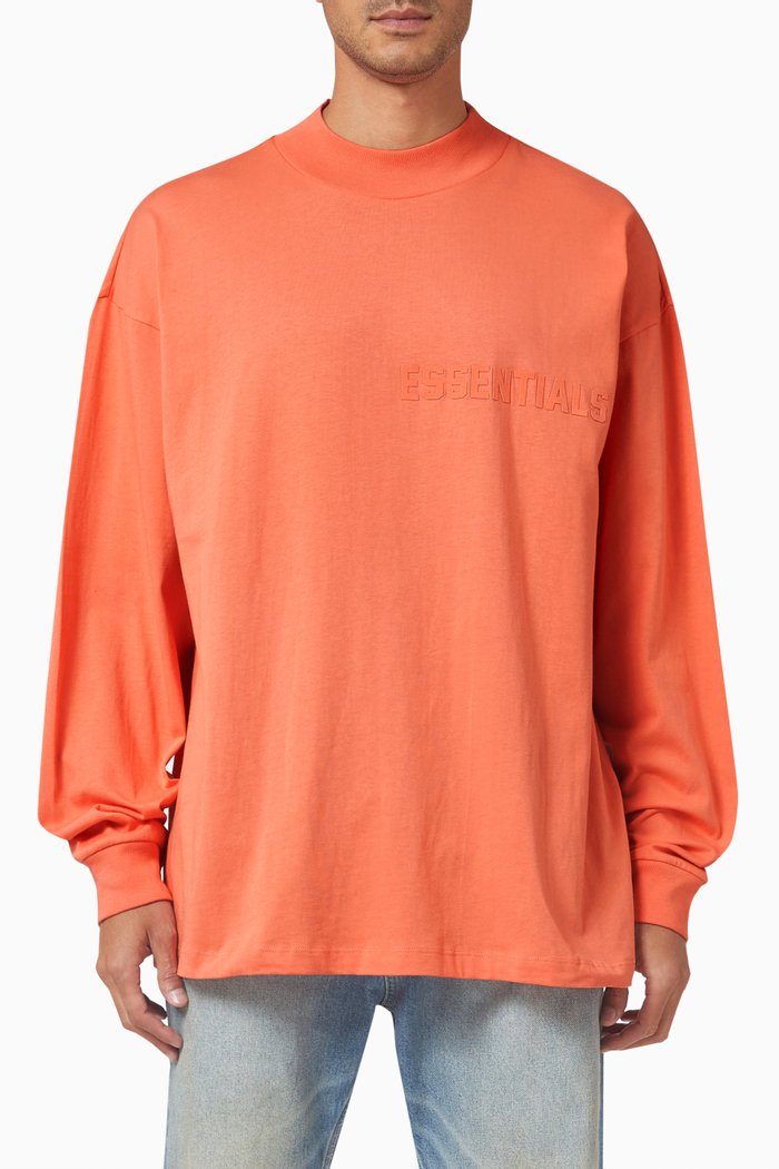 

Logo T-shirt in Cotton Jersey, Orange