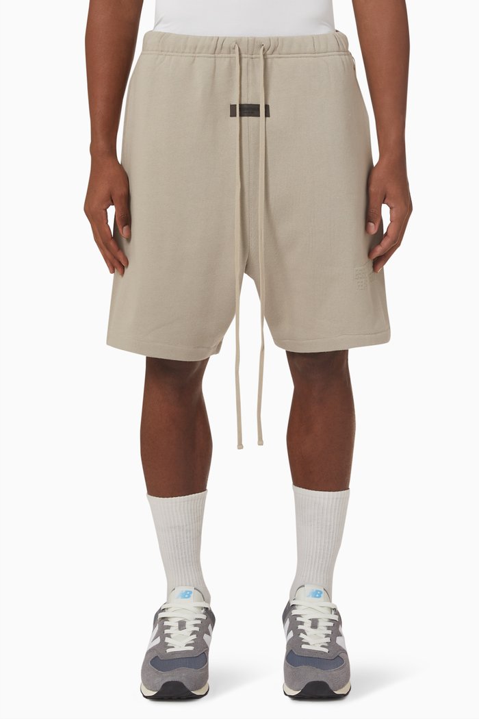 

Essentials Sweatshorts in Fleece, Grey