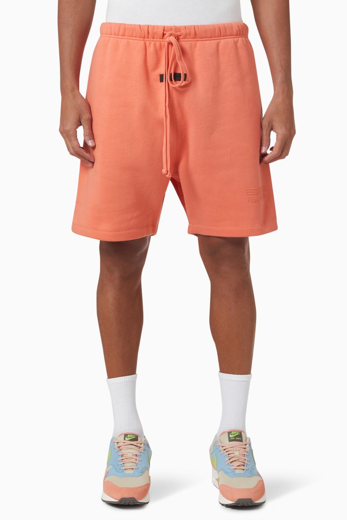 

Sweatshorts in Heavyweight Fleece, Orange