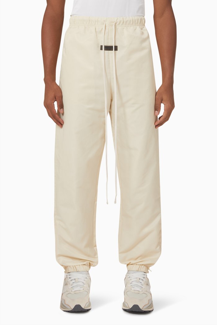 

Essentials Trackpants in Taslan Nylon, Neutral
