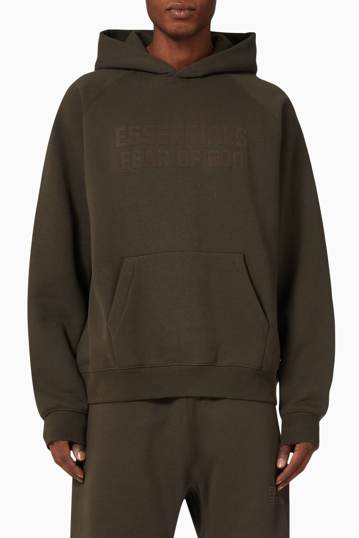 

Logo Hoodie in Fleece, Black