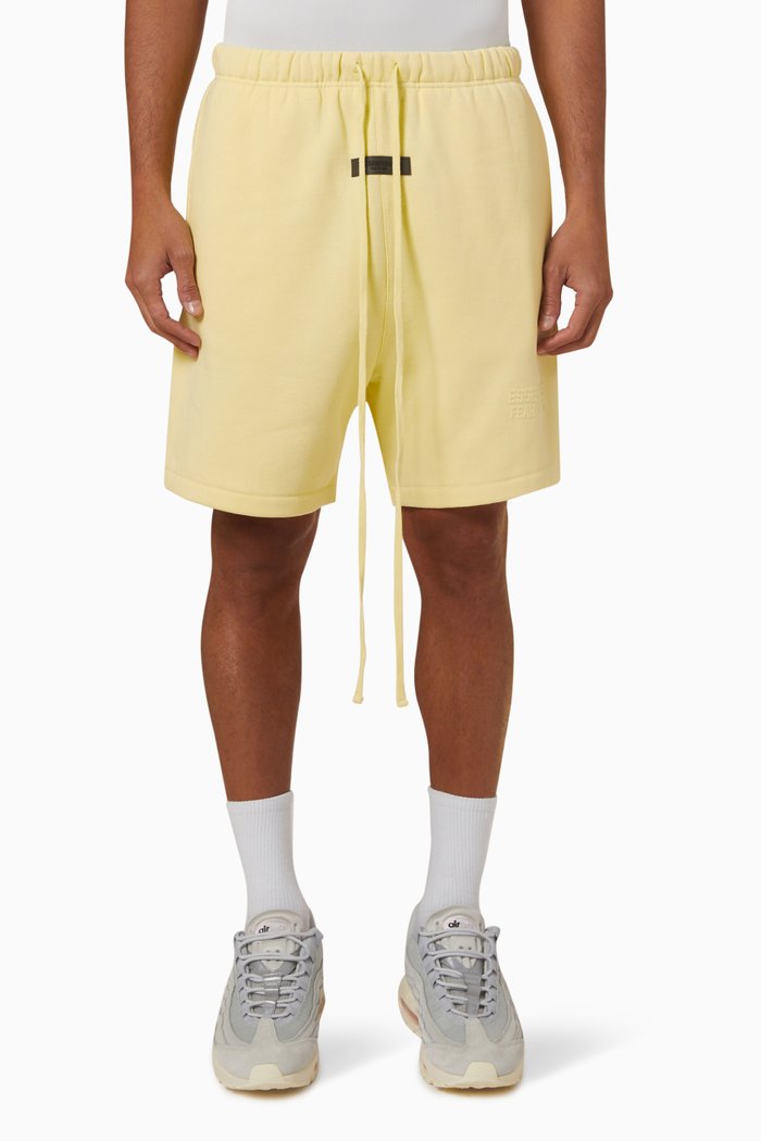 

Sweatshorts in Fleece, Yellow