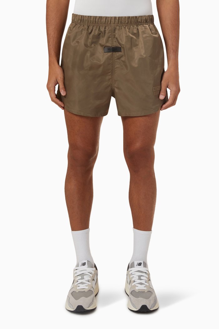 

Running Shorts in Nylon, Brown