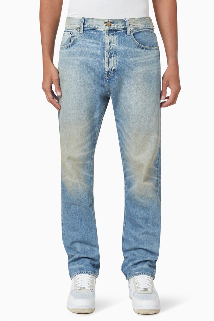 

5 Pocket Jeans in Denim, Blue
