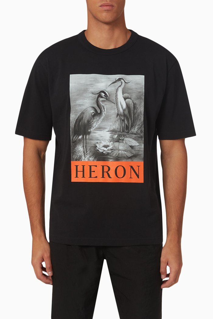 

T-shirt in Cotton Jersey, Black