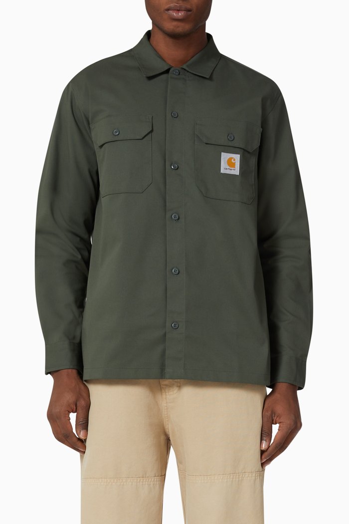 

Master Shirt in Cotton, Green