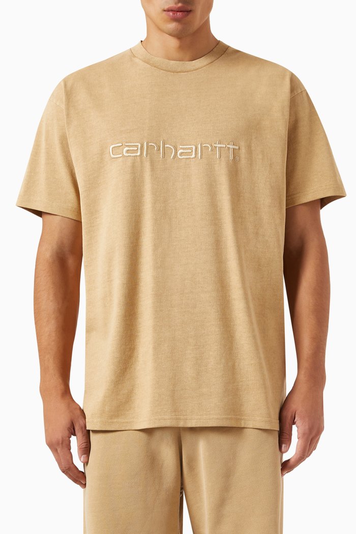 

Duster T-shirt in Cotton, Brown