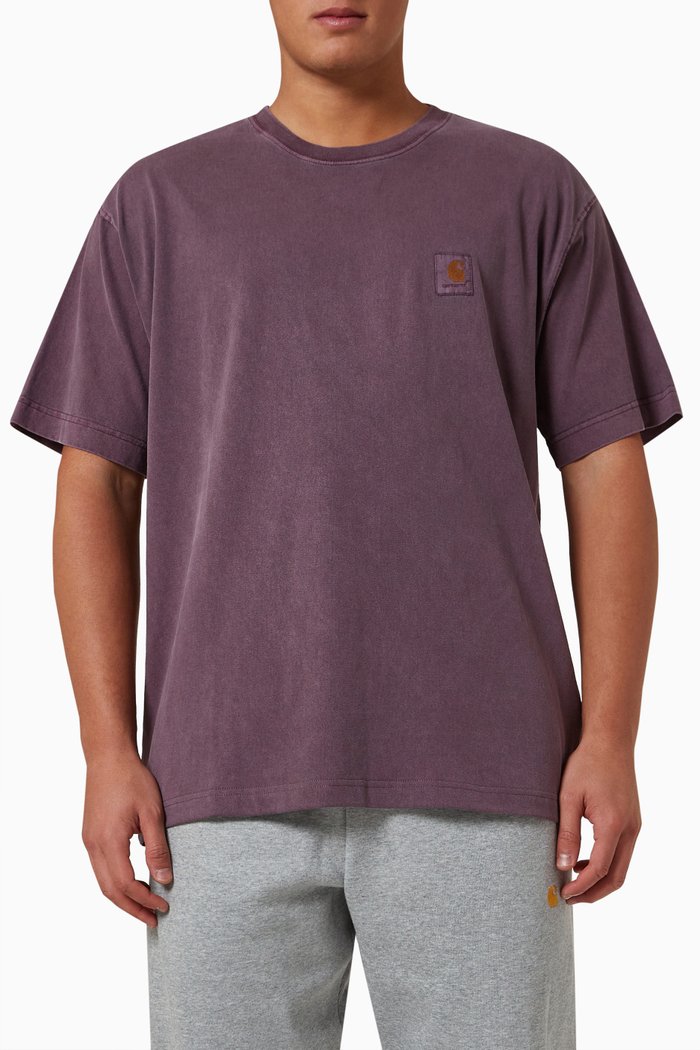 

Vista T-shirt in Cotton, Purple