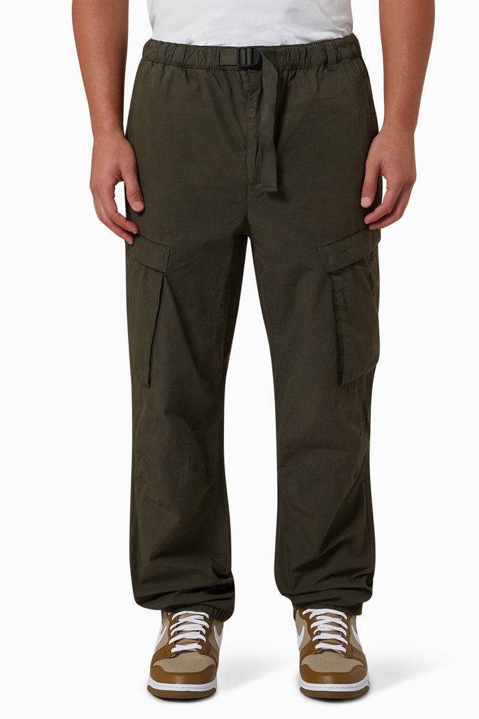Kenard Relaxed-fit Pants in Cotton Poplin, Grey