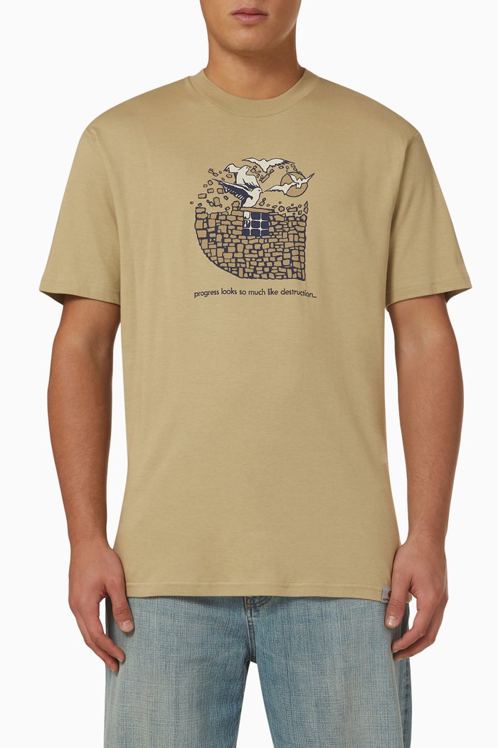 

Freedom T-shirt in Organic Cotton, Neutral