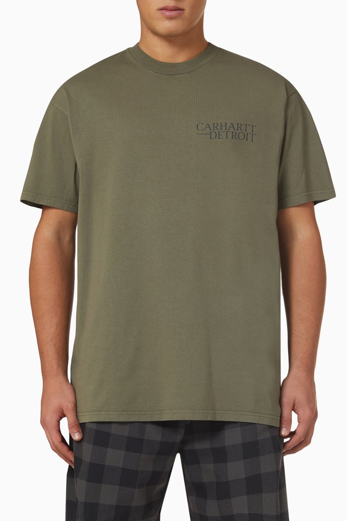 

Undisputed T-Shirt in Organic Cotton, Green