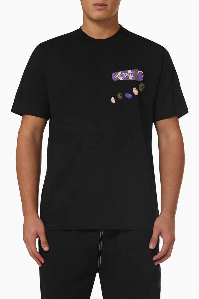 

Frolo T-shirt in Cotton, Black