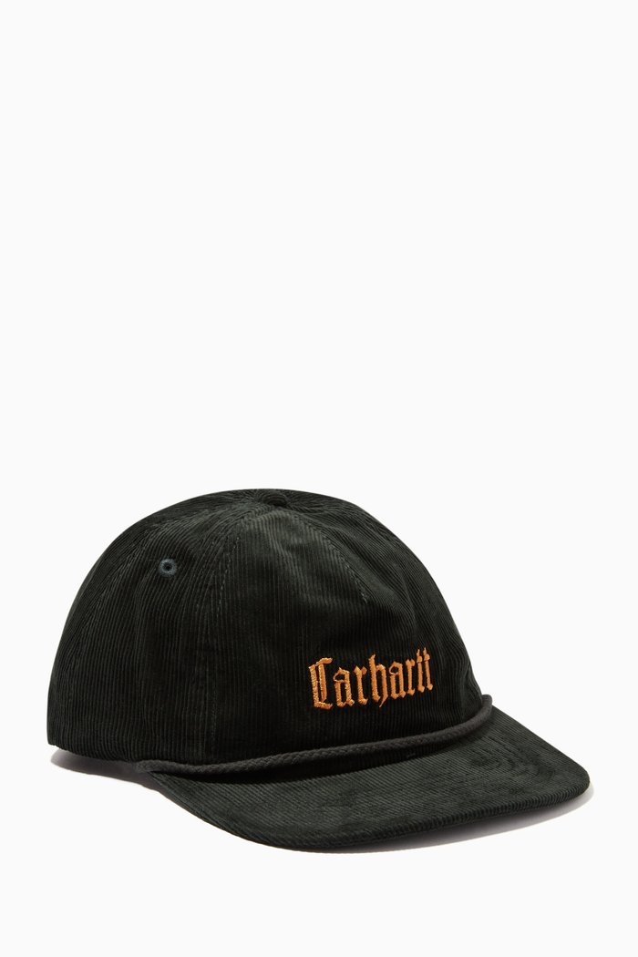 

Letterman Cap in Corduroy, Multicolour