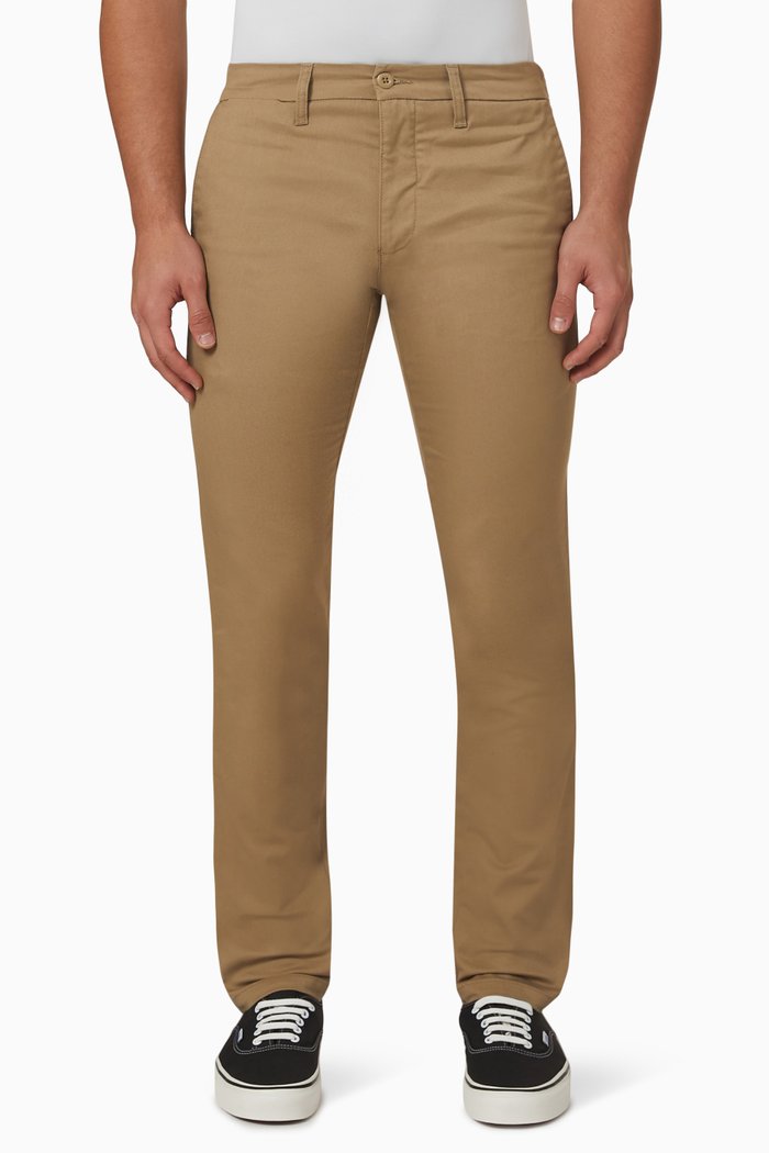 

Sid Pant Lamar in Cotton Blend, Neutral