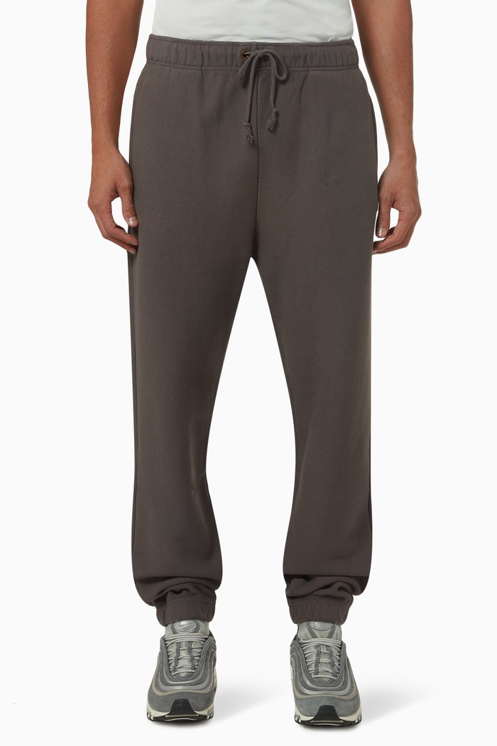 

Elastic Cuffed Sweatpants in Cotton-blend, Grey