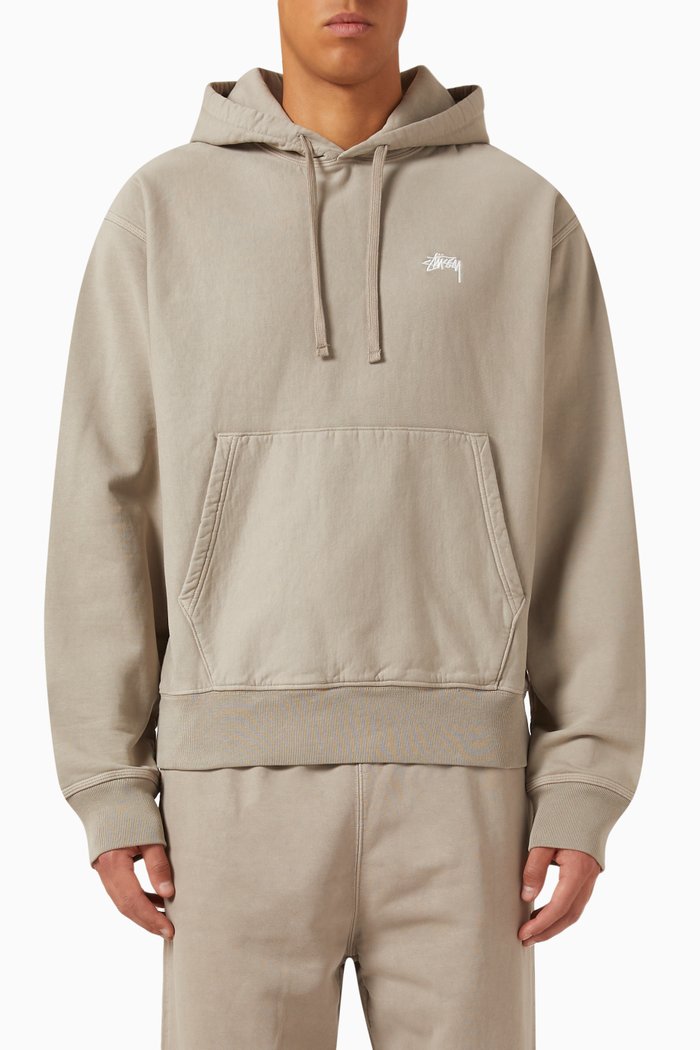 

Stock Logo Hoodie in Fleece, Neutral