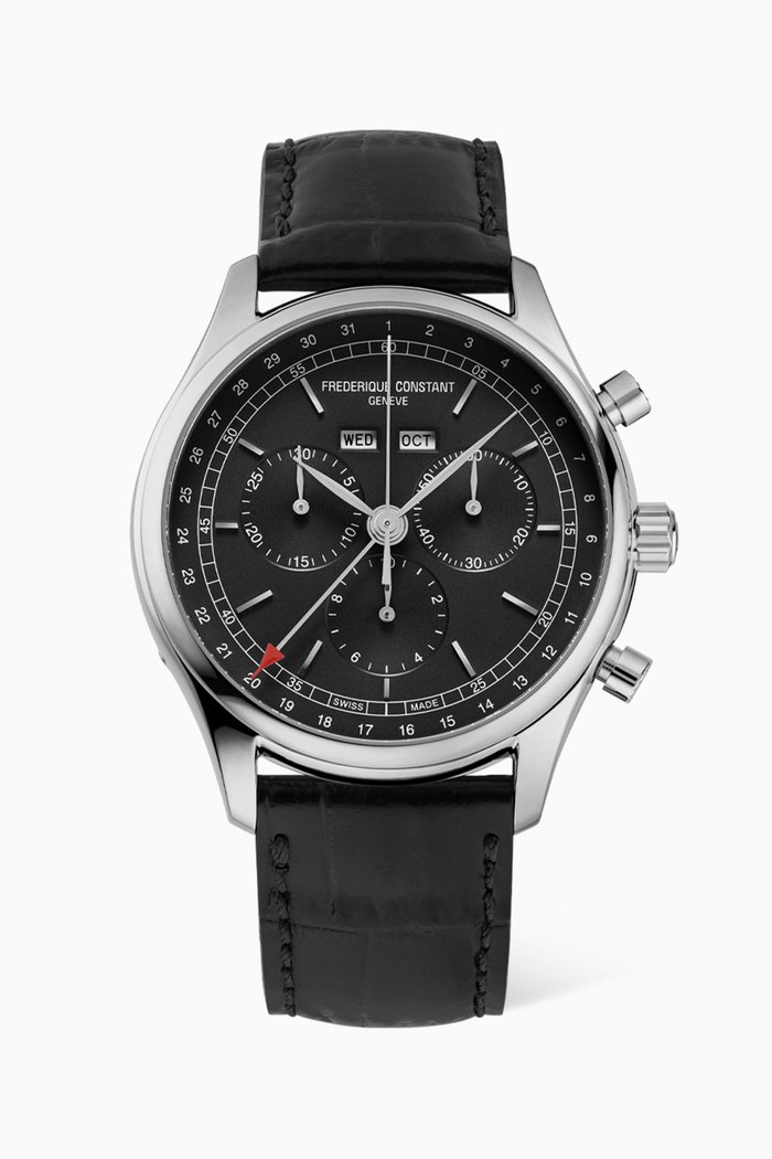 

Classics Quartz Chronograph Watch, 40mm, Black