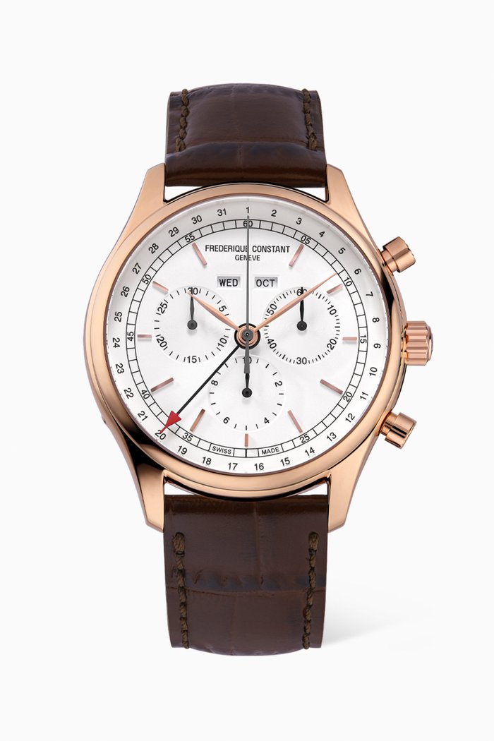 

Classics Quartz Chronograph Watch, 40mm, White