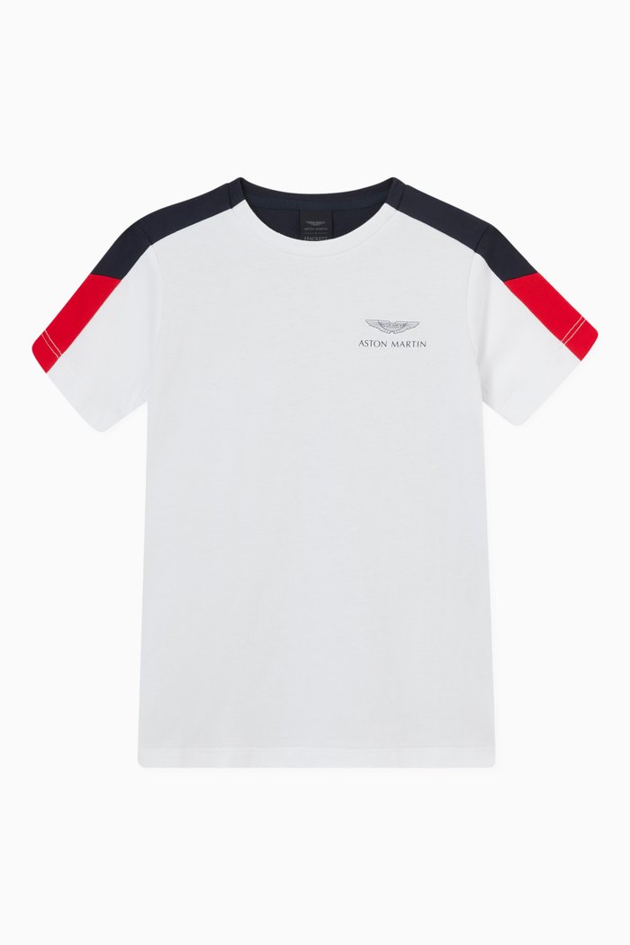 

Logo Detail T-shirt in Jersey, White