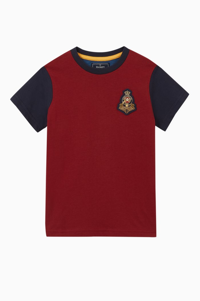 

Heritage T-shirt in Cotton, Red