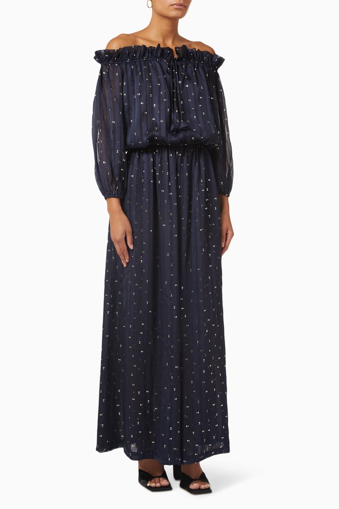 

Surya Jumpsuit in Chiffon, Blue