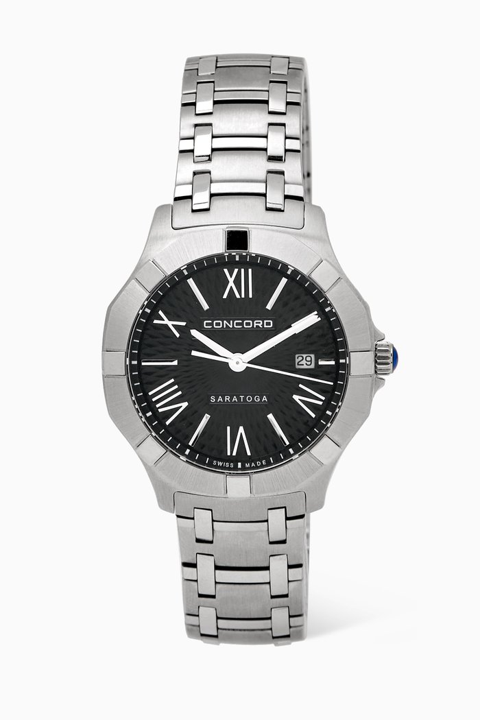 

Saratoga Quartz Watch, Black