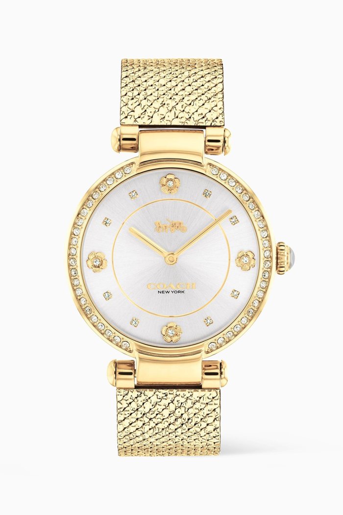 

Cary Quartz watch, Gold