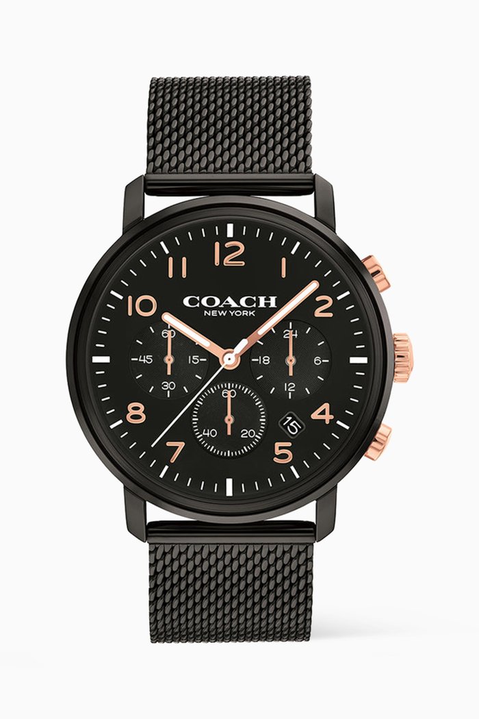 

Harrison IP Chronograph Watch, Black