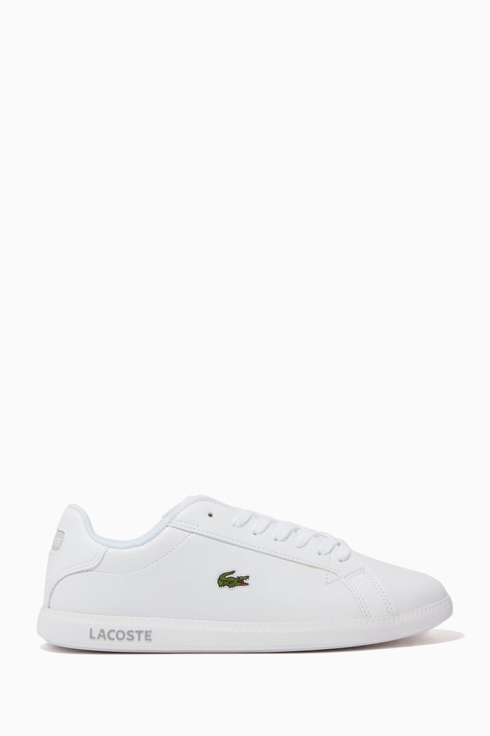 

Graduate Sneakers in Leather, White