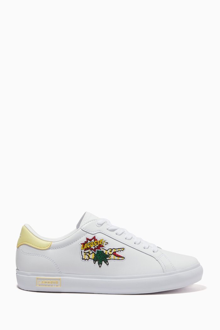 

Powercourt Sneakers in Leather, White